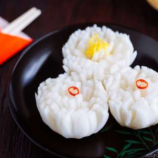Pickled Chrysanthemum Turnips (Kikka Kabu)