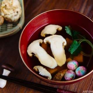 Matsutake Clear Soup (Suimono)