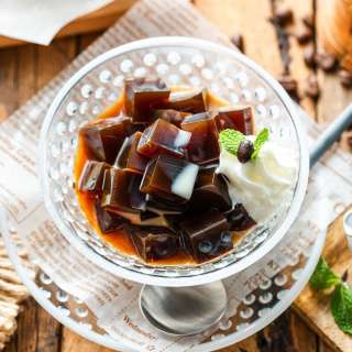 Easy Japanese Coffee Jelly
