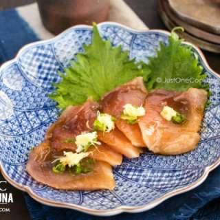 Garlic Soy Marinated Albacore