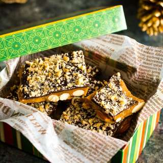 Chocolate Almond Toffee