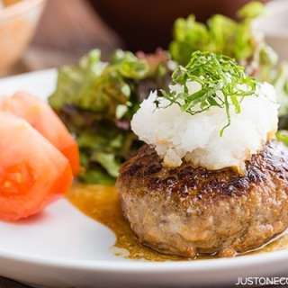 Wafu Hambagu (Japanese Hamburger Steak)