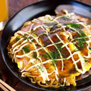 Hiroshima-style Okonomiyaki