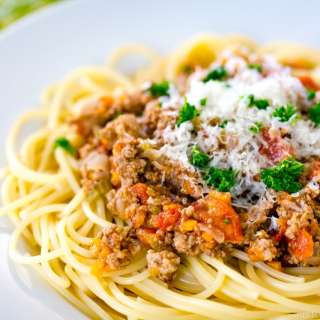 Spaghetti Meat Sauce