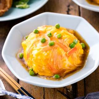 Tenshinhan (Crab Omelette Over Rice)