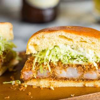 Ebi Katsu Burger (Shrimp Cutlet Burger)