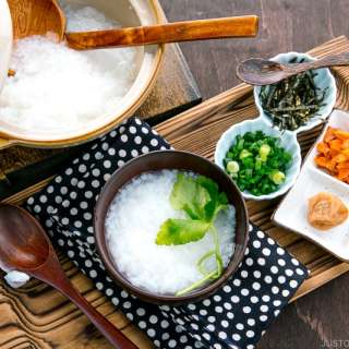 Japanese Rice Porridge (Okayu)