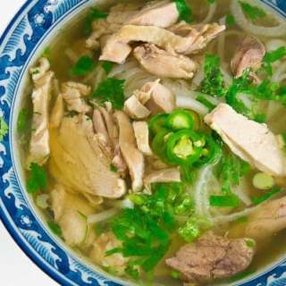Phở Gà (Vietnamese Chicken Noodle Soup)