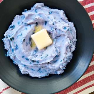 Blue Mashed Potatoes