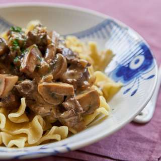 Beef Stroganoff