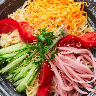 Hiyashi Chūka (Cold Ramen Salad)
