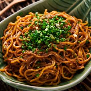 Triple Garlic Noodles