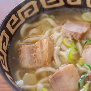 Buta Udon (Udon with braised pork)