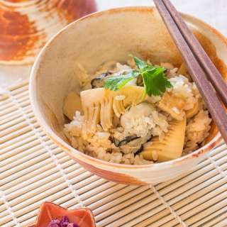 Oyster Rice (Kaki Meshi)