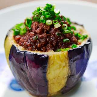 Stuffed Miso Eggplant (Nikumiso Dengaku)