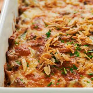 Mushroom Doria (Mushroom Rice Casserole)