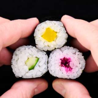 Oshinko Roll (Japanese Pickle Sushi)
