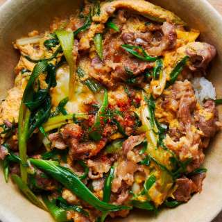 Tanindon (Beef & Egg Rice Bowl)