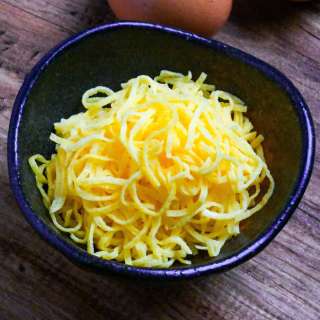 Kinshi Tamago (Shredded Egg Crepe)