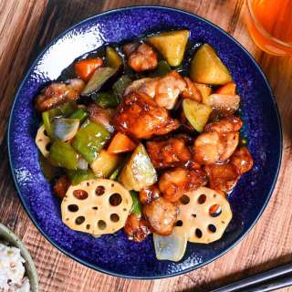 Ootoya's Black Vinegar Sweet and Sour Chicken (Tori Kurozu An)