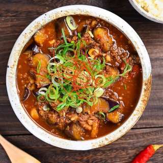 Plant-Based Mabo Nasu (Japanese Mapo Eggplant)