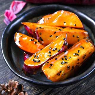 Japanese Candied Sweet Potato (Daigaku Imo)