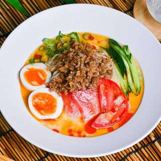 Hiyashi Tantanmen (Chilled Spicy Ramen)