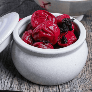 Homemade Umeboshi (Japanese Pickled Plums)