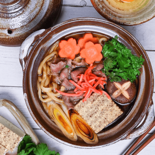Beef Sukiyaki Nabe Udon