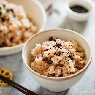 Sekihan- Azuki Bean Rice 赤飯