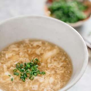 Japanese egg drop soup かきたま汁