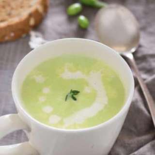 Edamame Soybeans Potage 枝豆のポタージュ