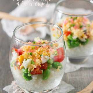 Chirashizushi in a cup カップ寿司