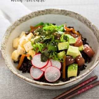 Wild Rice Chirashizushi ワイルドライスのちらし寿司