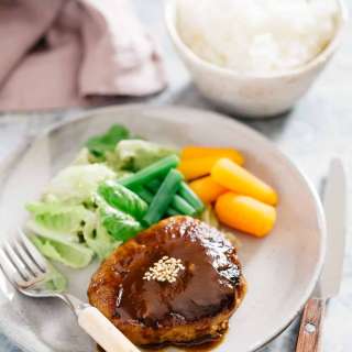 Japanese Hamburger Steak 和風ハンバーグ