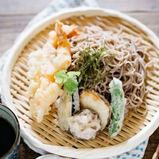 Tensoba (Tempura Soba Recipe) 天ぷら蕎麦