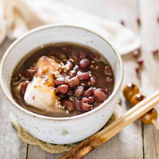 Sweet red bean soup お汁粉
