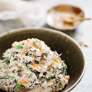 Shira ae Mashed Tofu Salad 白和え
