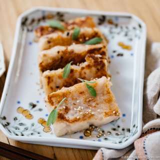 Japanese Daikon Cake( 大根餅)
