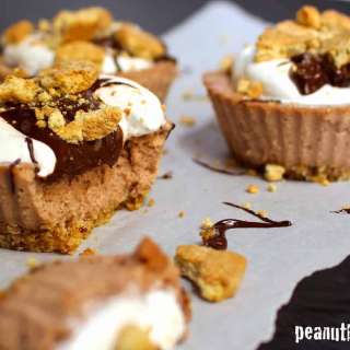 Guiltless S'mores Protein Cheesecake