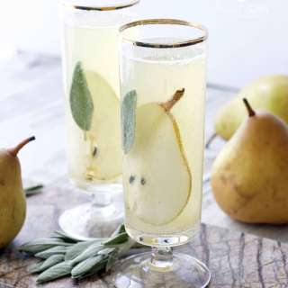 Pear + Sage Prosecco Cocktail