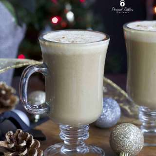 Eggnog Protein Latte