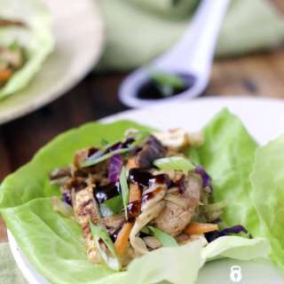 Moo Shu Pork Lettuce Wraps