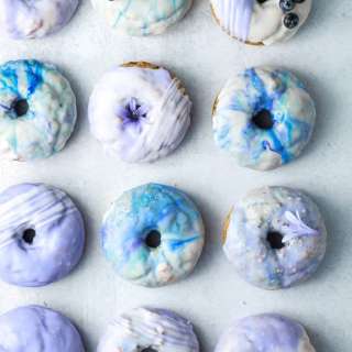 Blueberry Protein Donuts
