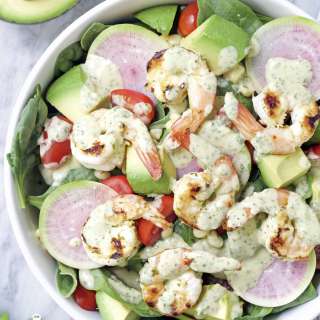 Shrimp and Avocado Salad