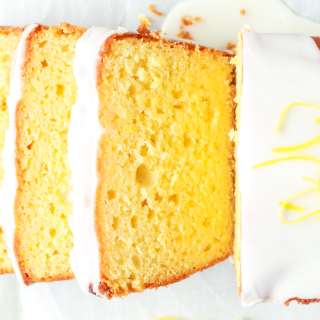Healthier Lemon Loaf Cake
