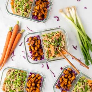 Sesame Soba Noodle Bowls
