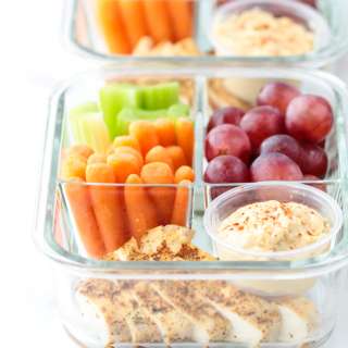 Chicken and Hummus Meal Prep Box