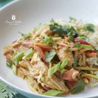 Instant-Pot Thai Peanut Chicken