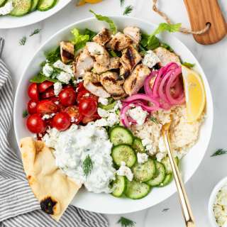 Chicken Tzatziki Bowls
